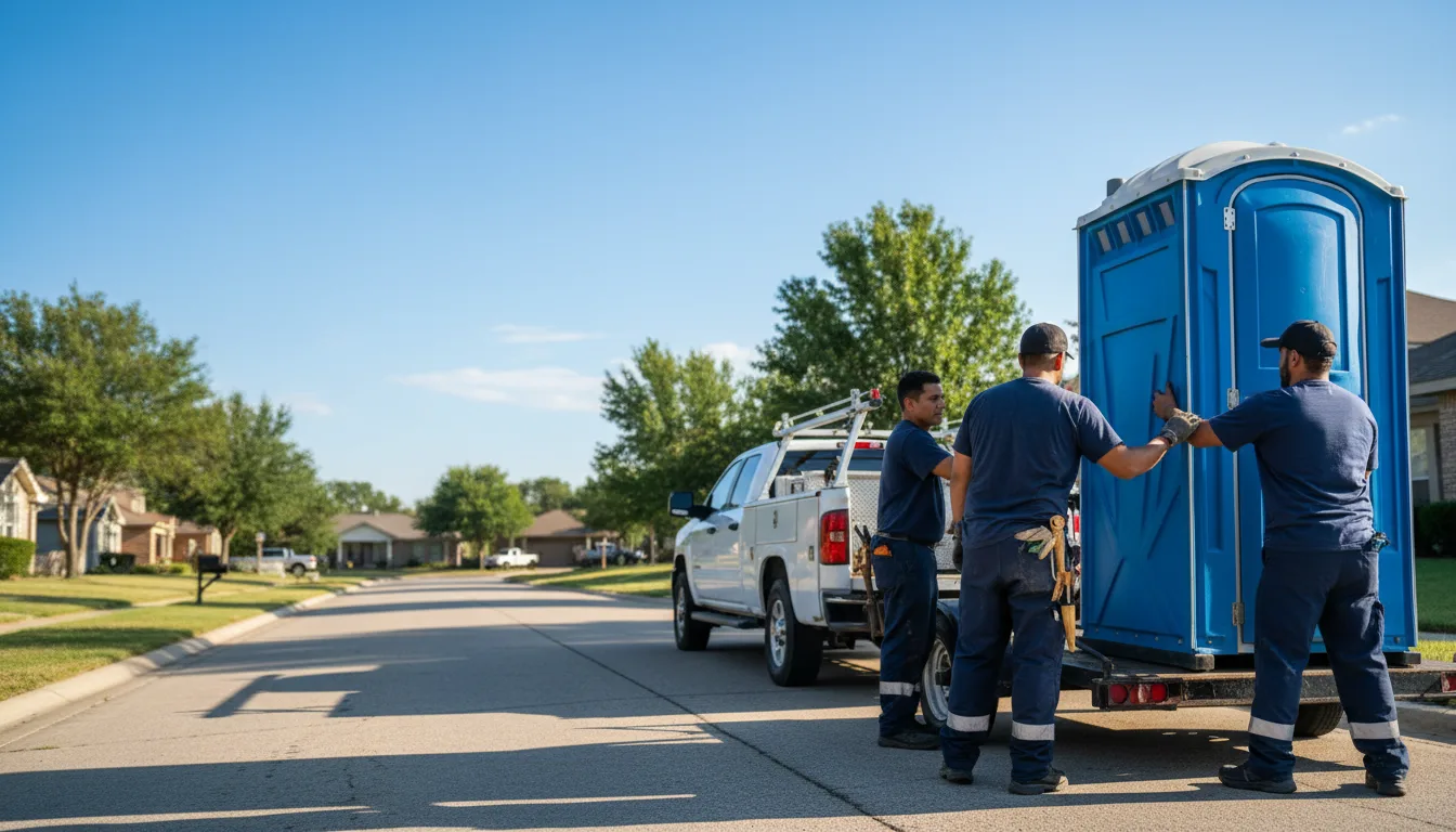 Portable Toilet Rental in Lenzburg, IL near me